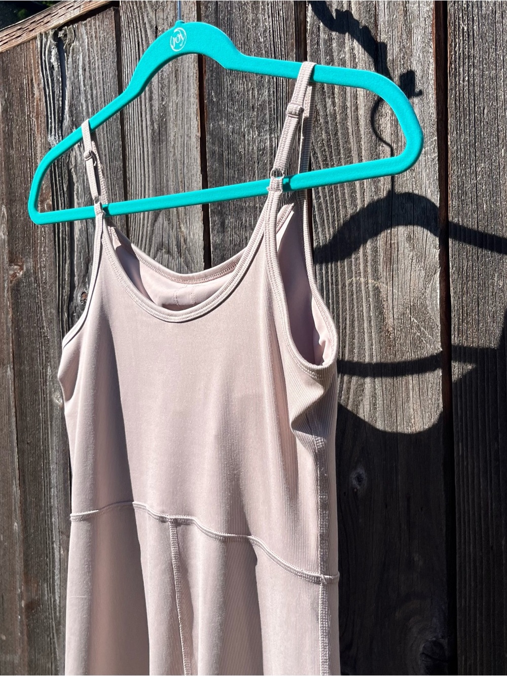 Yogalicious Lux oak brown illusion rib Scarlett flare jumpsuit Jumpsuit small - Picture 7 of 17